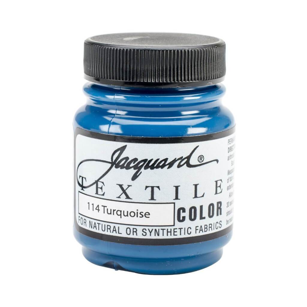 Jacquard Textile Color Fabric Paint 2.25Oz-Sapphire Blue