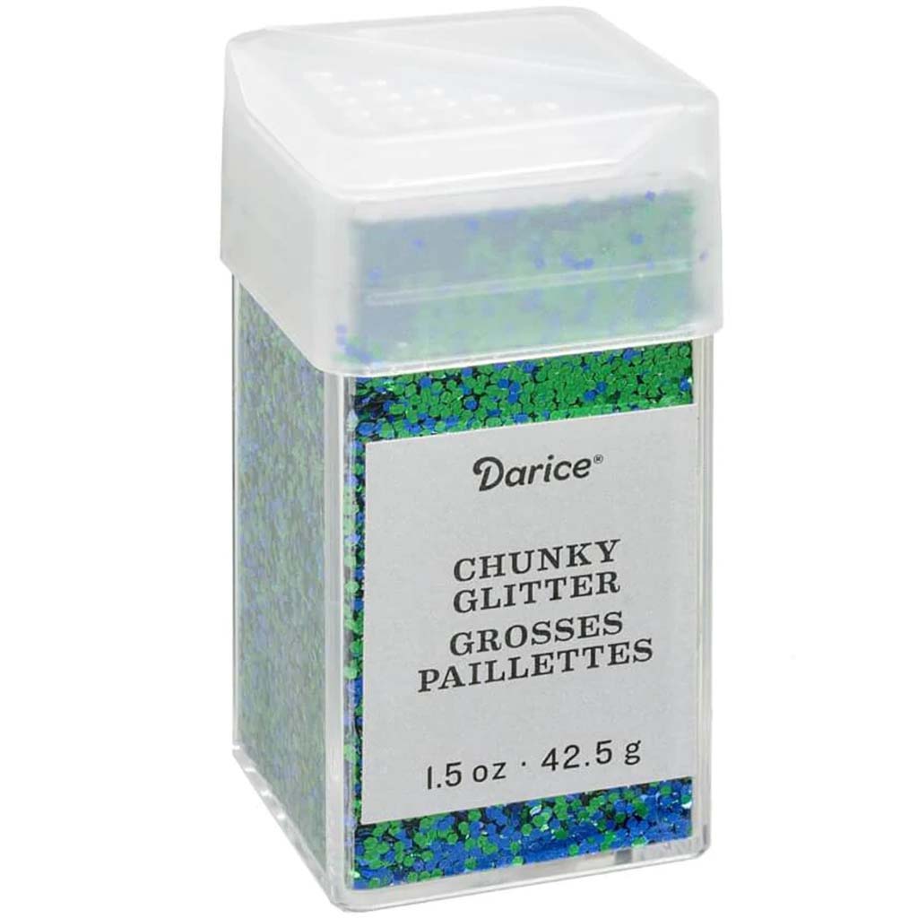 Chunky Glitter: Mermaid Blue, 1.5 Ounces