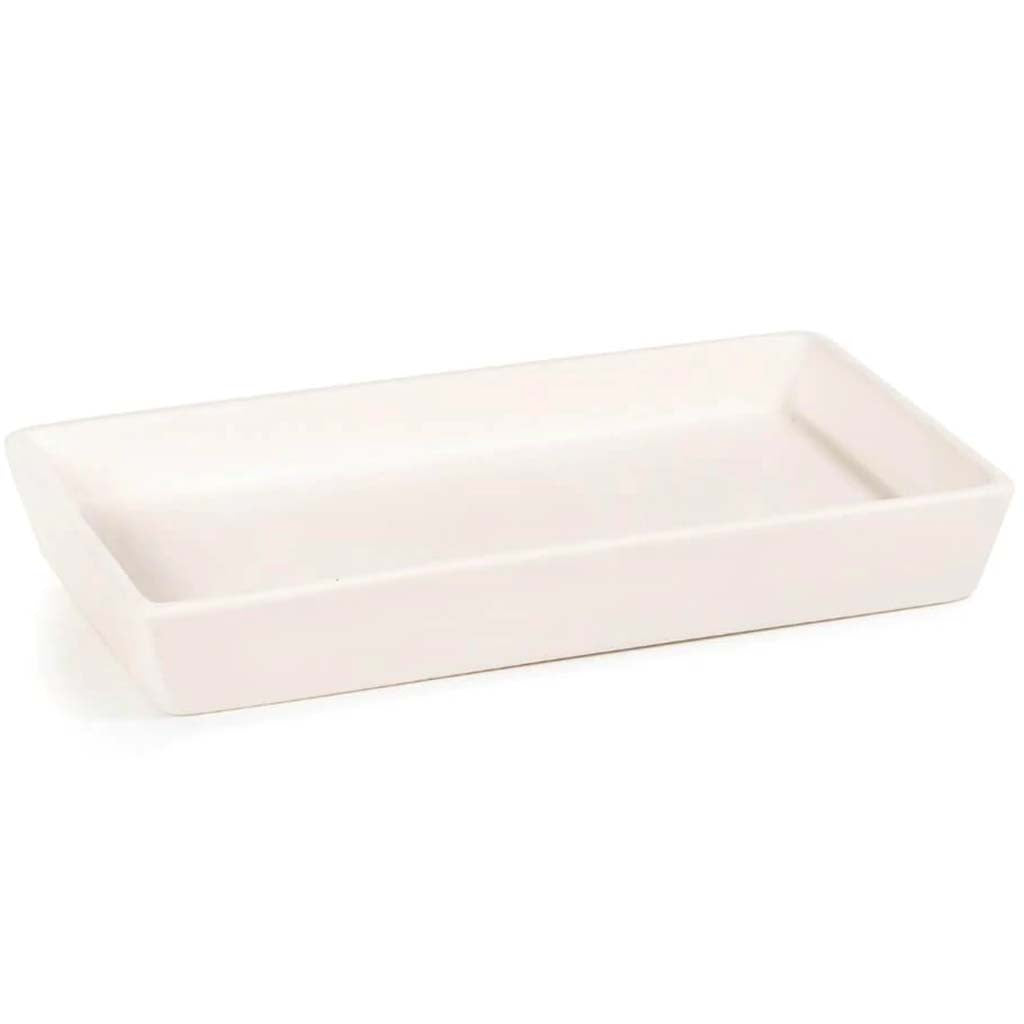 Ceramic Tray: 9 x 1.25 Inches