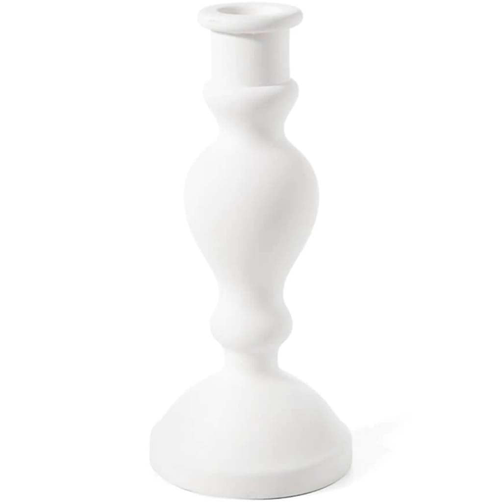 Ceramic Candlestick Holder 10in