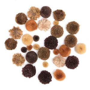 Pom Poms : 0.5 to 1 Inch, 30 Pack