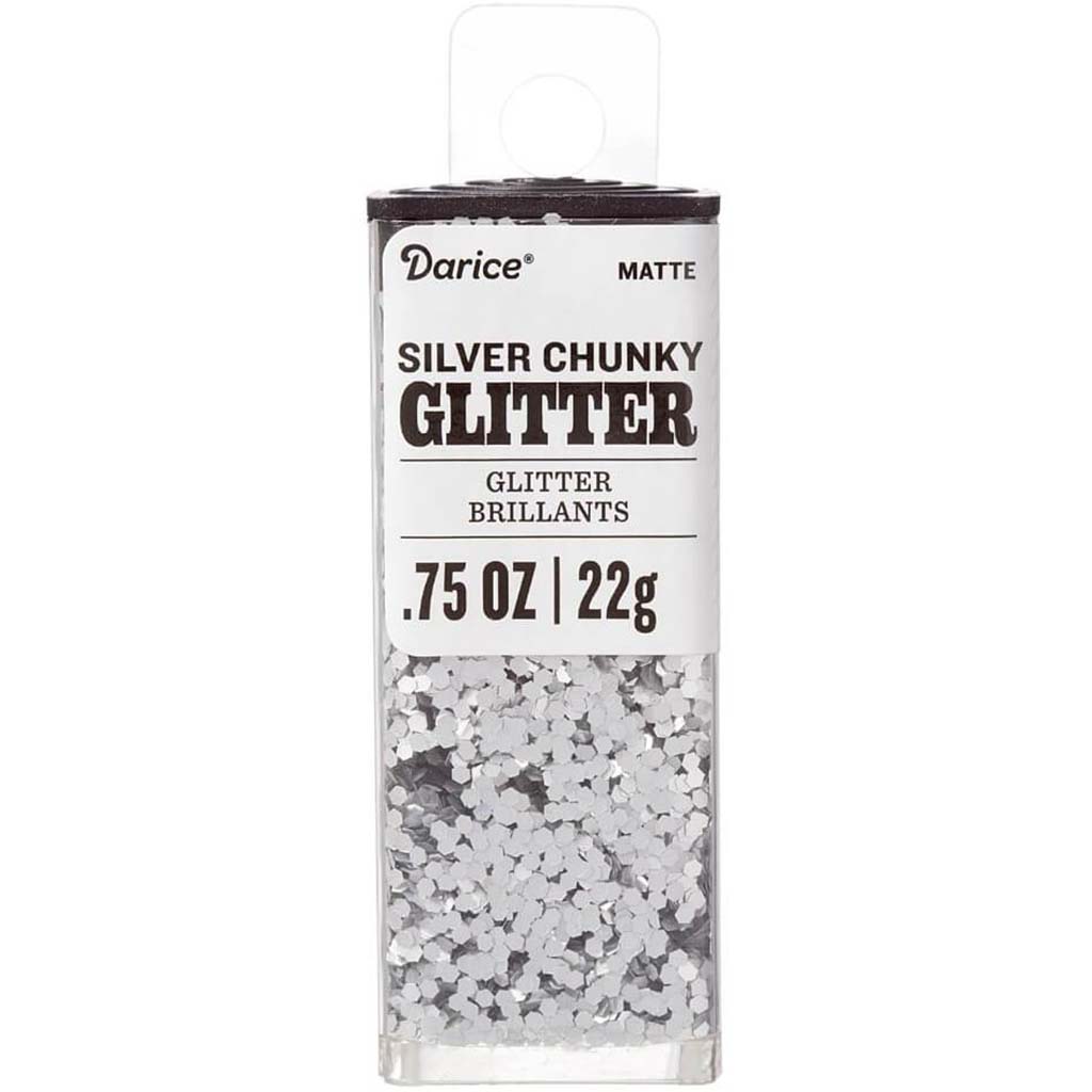 Chunky Glitter: Matte, 0.75 Ounces