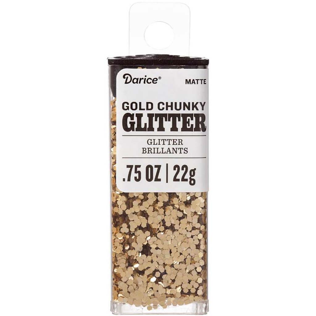 Chunky Glitter: Matte, 0.75 Ounces