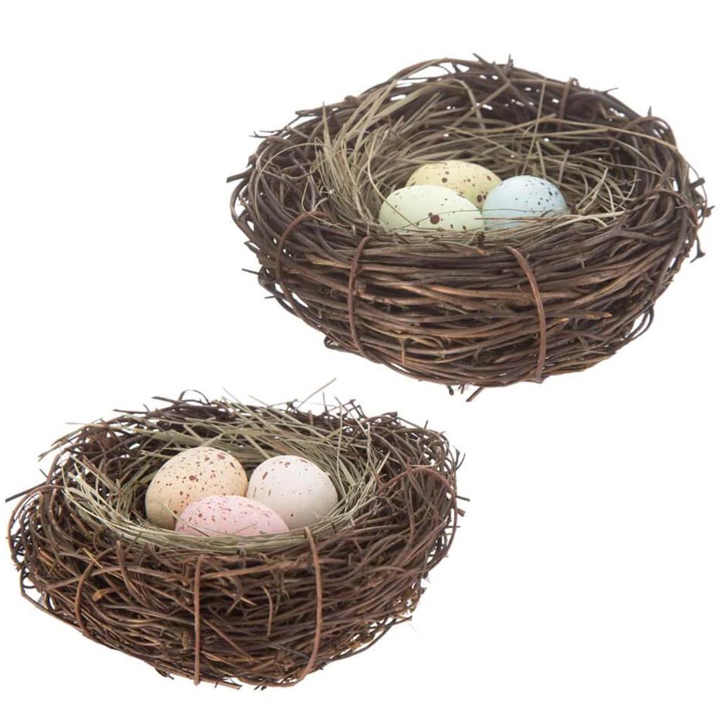 Mini Bird Nest with Eggs