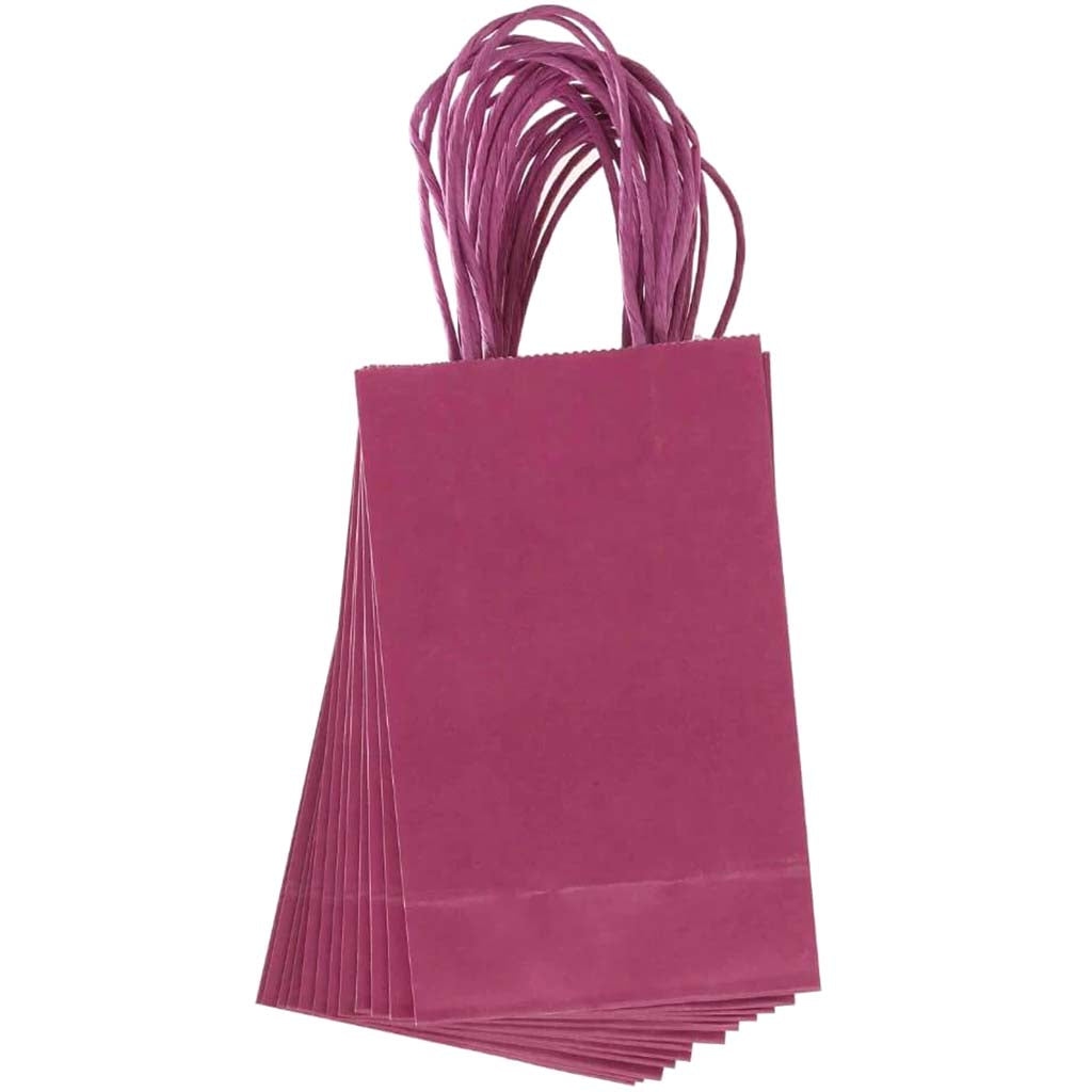 Small Gift Bag: Purple, 5 x 8 Inches, 13 Pieces