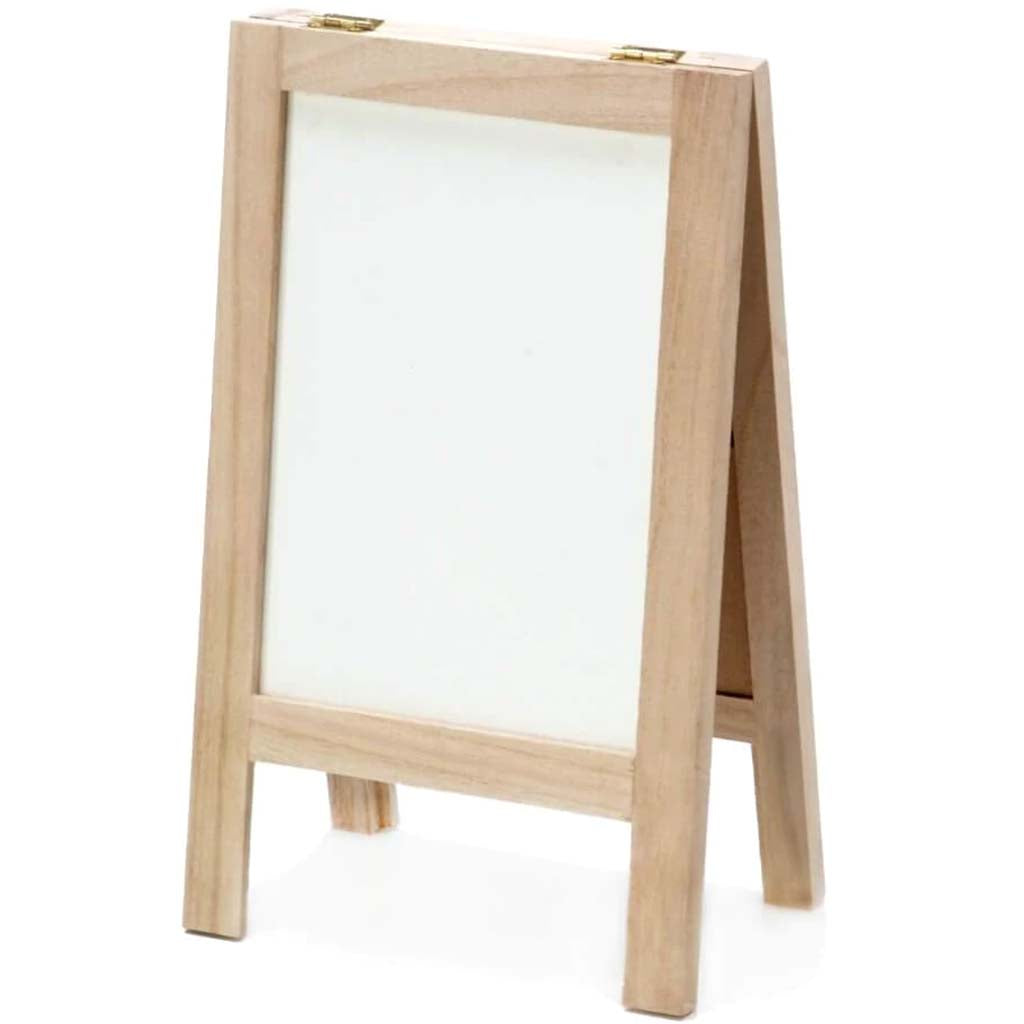 Frame Easel - Unfinished - Double Sided - 6 x 9.75 inches