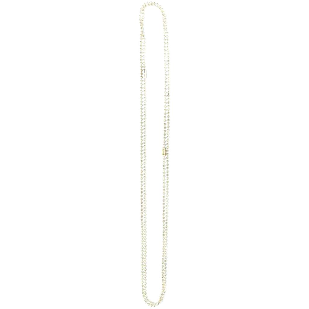 Ball Chain Necklace: 24in 2.4mm Gold