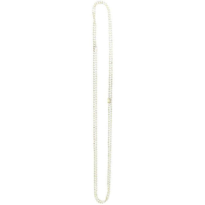 Ball Chain Necklace: 24in 2.4mm Gold