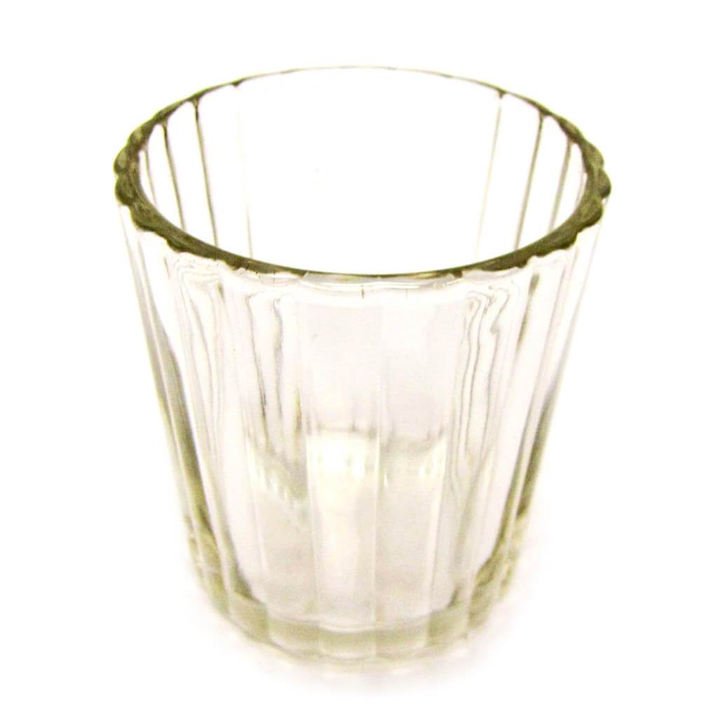 Glass Votive Candle Cup