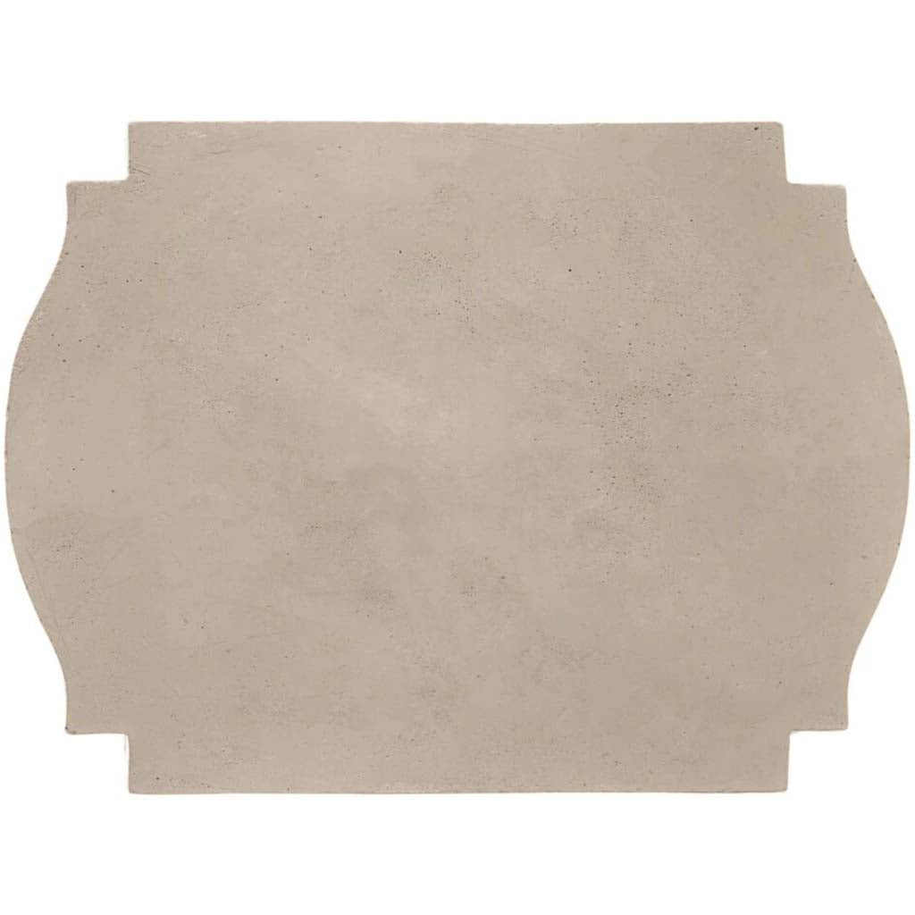 Cement Rectangle Plaque: 11 x 7.75 Inches