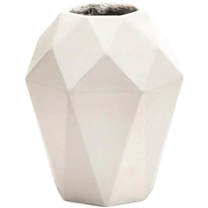 Cement Vessel Vase 5 x 8 Inches