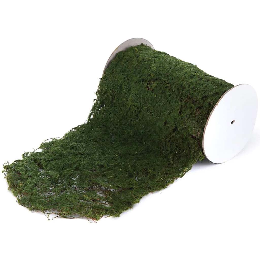 Moss Roll: Dark Green, 6 x 30 Inches