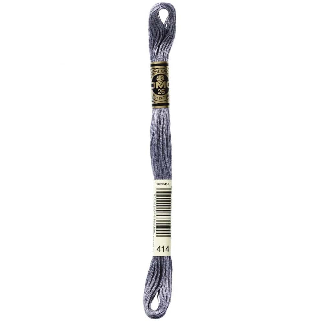 Dmc Floss Dark Steel Gray Gray 