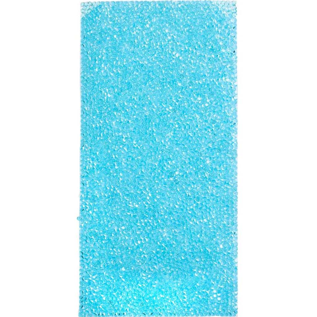 Crackled Gem Sticker Sheet: Turquoise Blue, 3.5 x 7 Inches