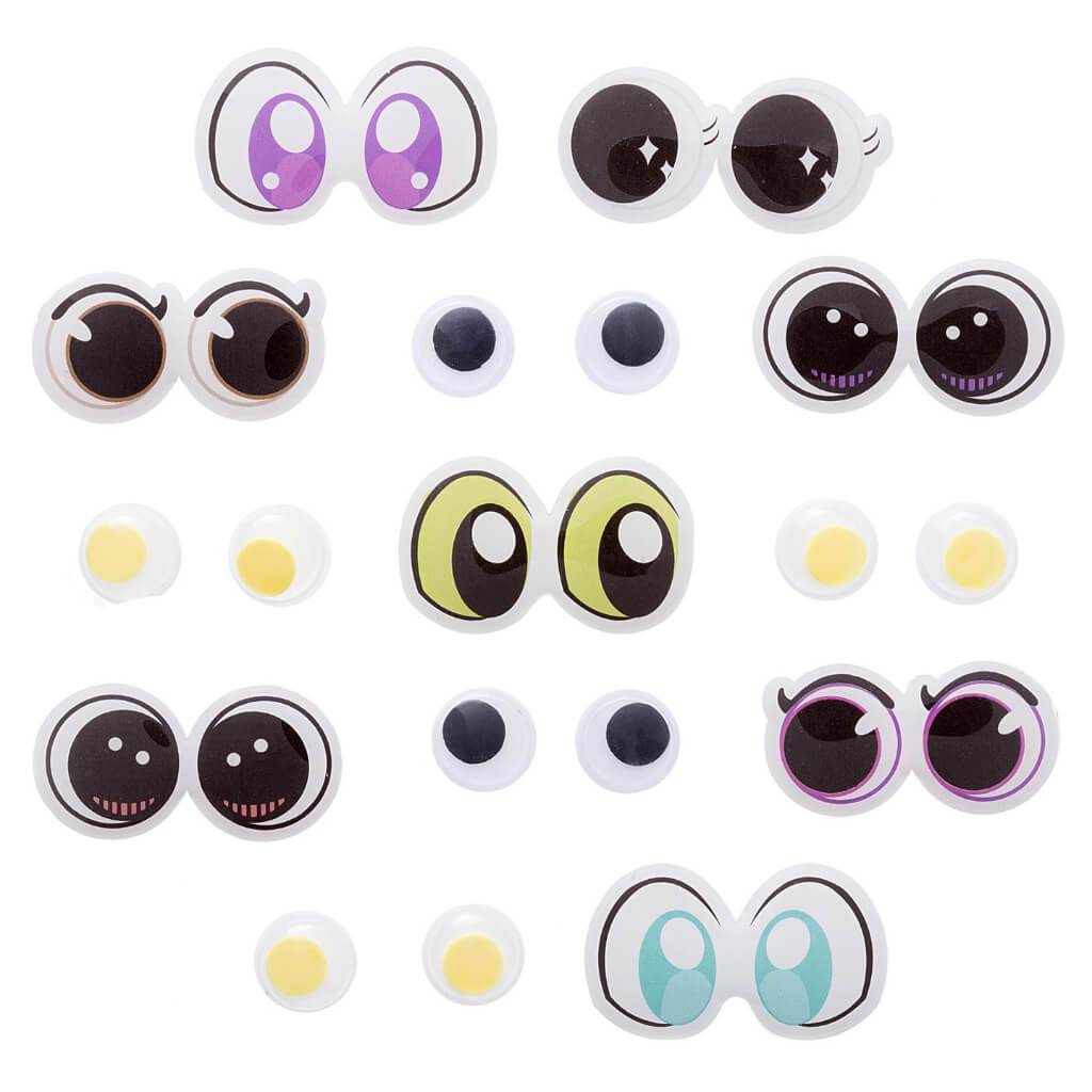 Epoxy Wiggle Eyes 2 Sheets