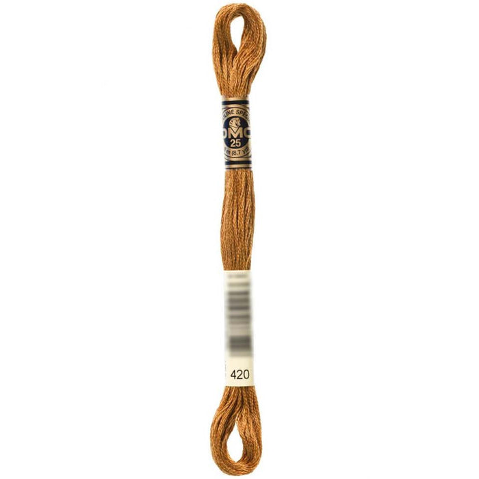 Dmc Floss Dark Hazelnut Brown Brown 
