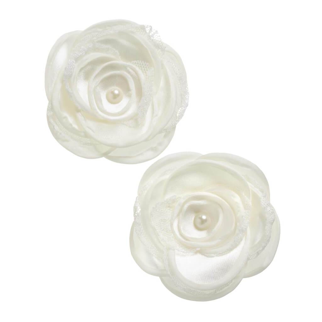 Bridal Blooms Floral Embellishment: Ivory, 3.5 Inches