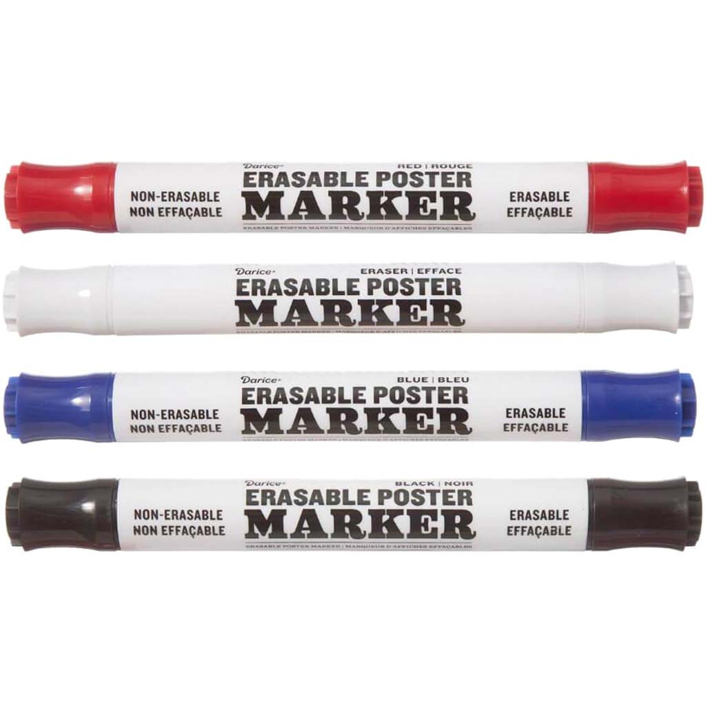 Dual-Tip Erasable Marker Set