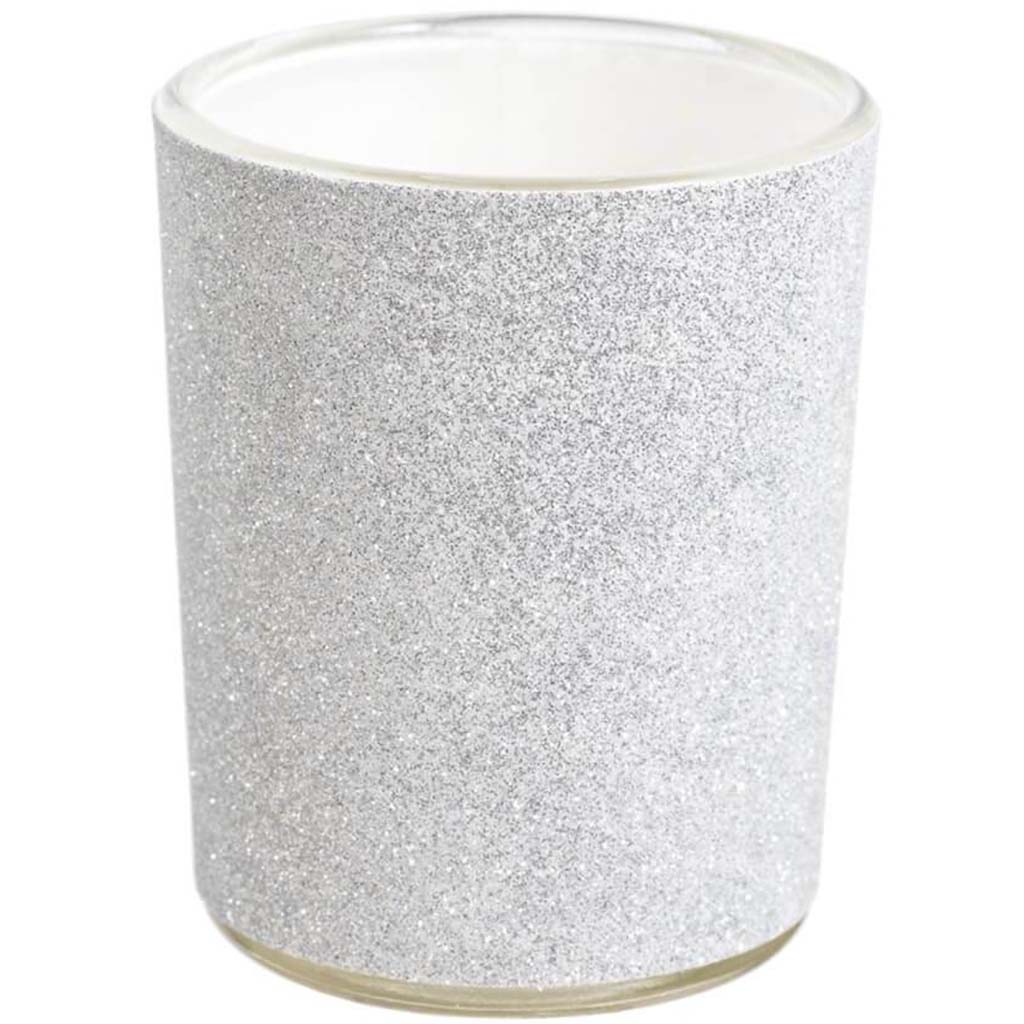 David Tutera Glitter Votive Candle Holder 1.75 x 2.38in