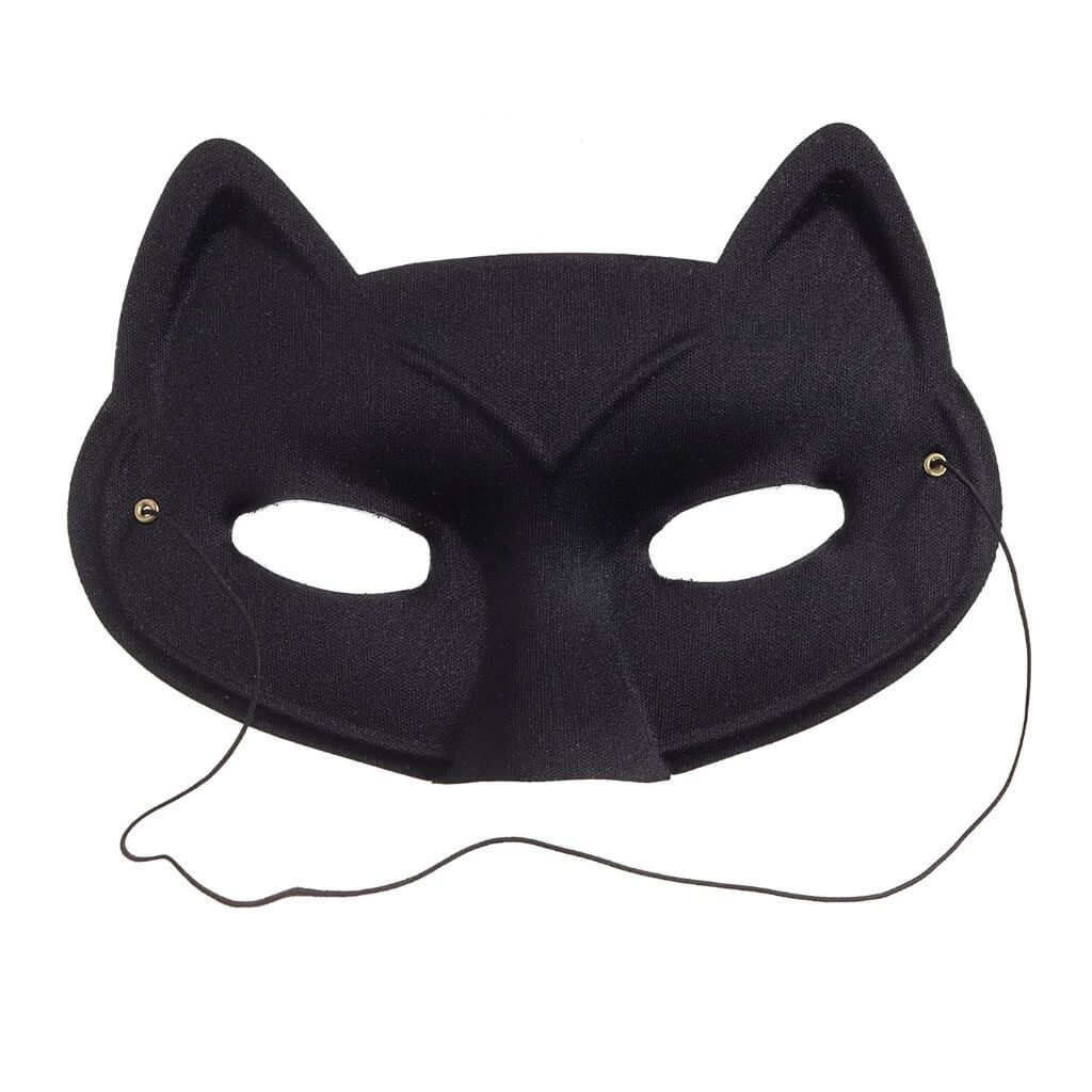 Cat Eye Mask: Black, 7 x 6 Inches