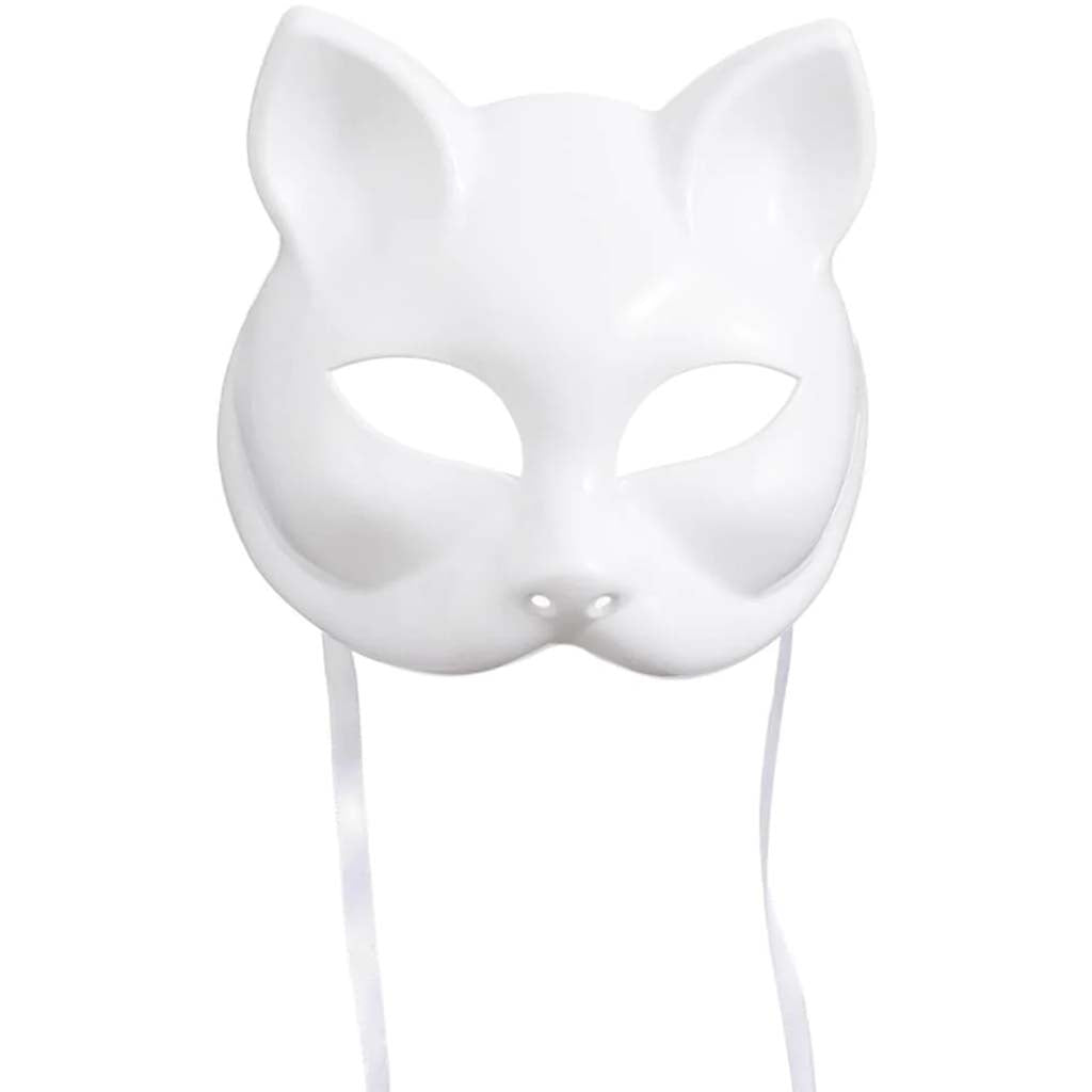 Cat Face Mask: 6 x 7 Inches