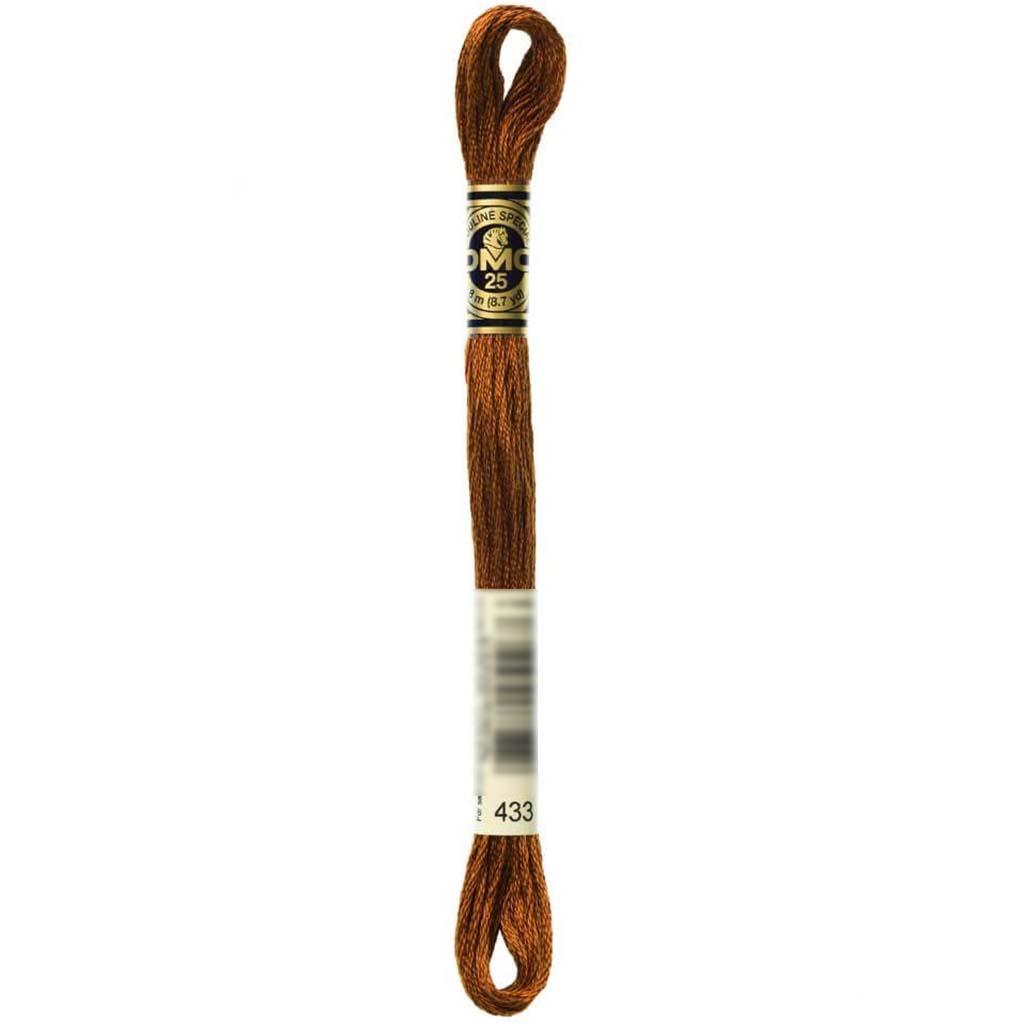 Dmc Floss Medium Brown Brown 