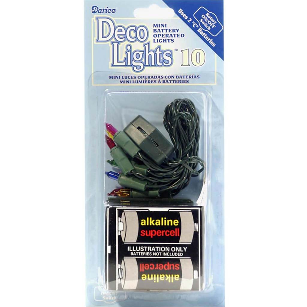 Mini Battery Operated Deco String Lights