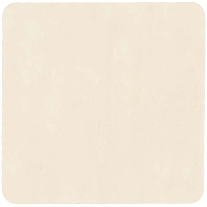 Unfinished Wood Square: Round Edge, 4.25 x 4.25 Inches