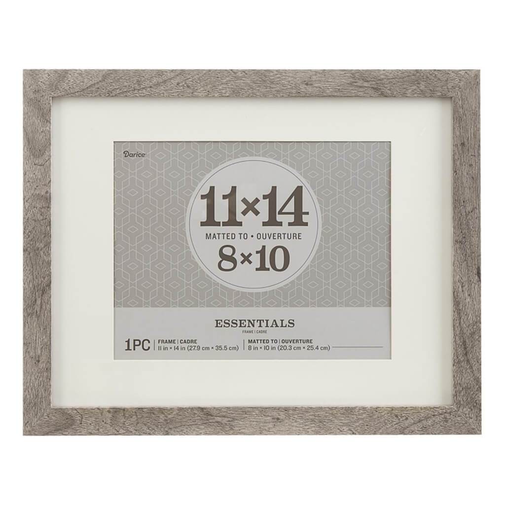 Essentials Gray Picture Frame: 11 x 14 Inches