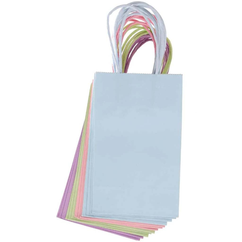 Small Gift Bag: Pastel, 5 x 8 Inches, 13 Pieces