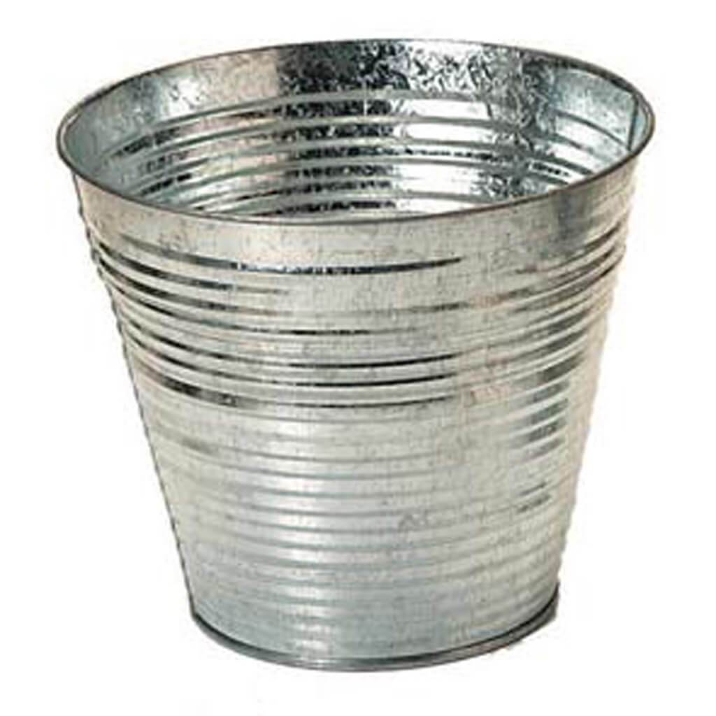 Bucket Galvanized Diameter 6.5in