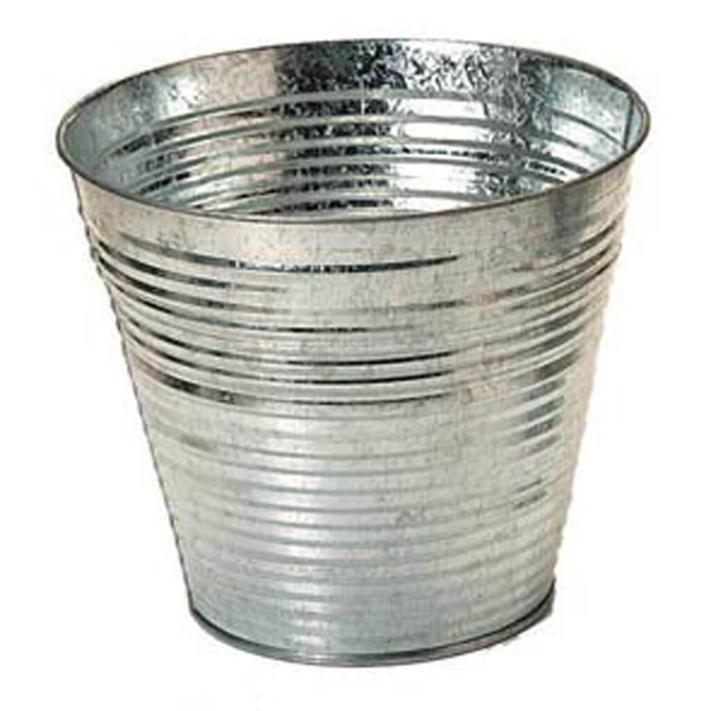 Bucket Galvanized Diameter 6.5in