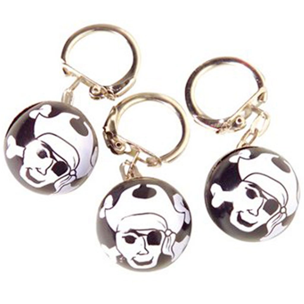 Pirate With Crossbones Keychains Party Favors