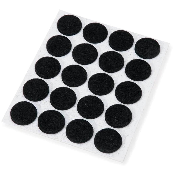 Felt Studs Round 2 x 19mm 20pcs