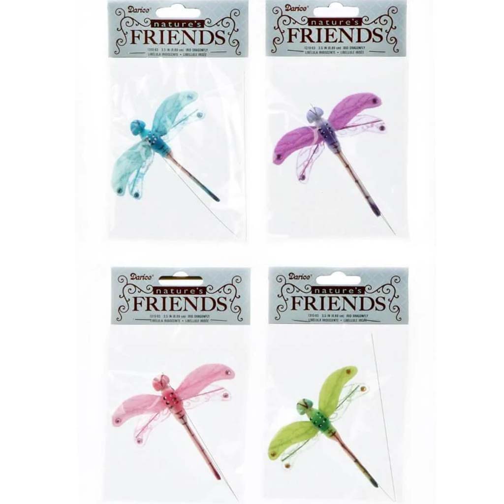 Nature&#39;s Friend Dragonfly Glitter 3.5in