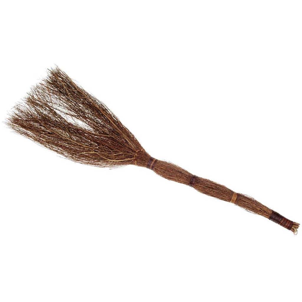 Witches Cinnamon Scented Twig Broom Accessory 36in