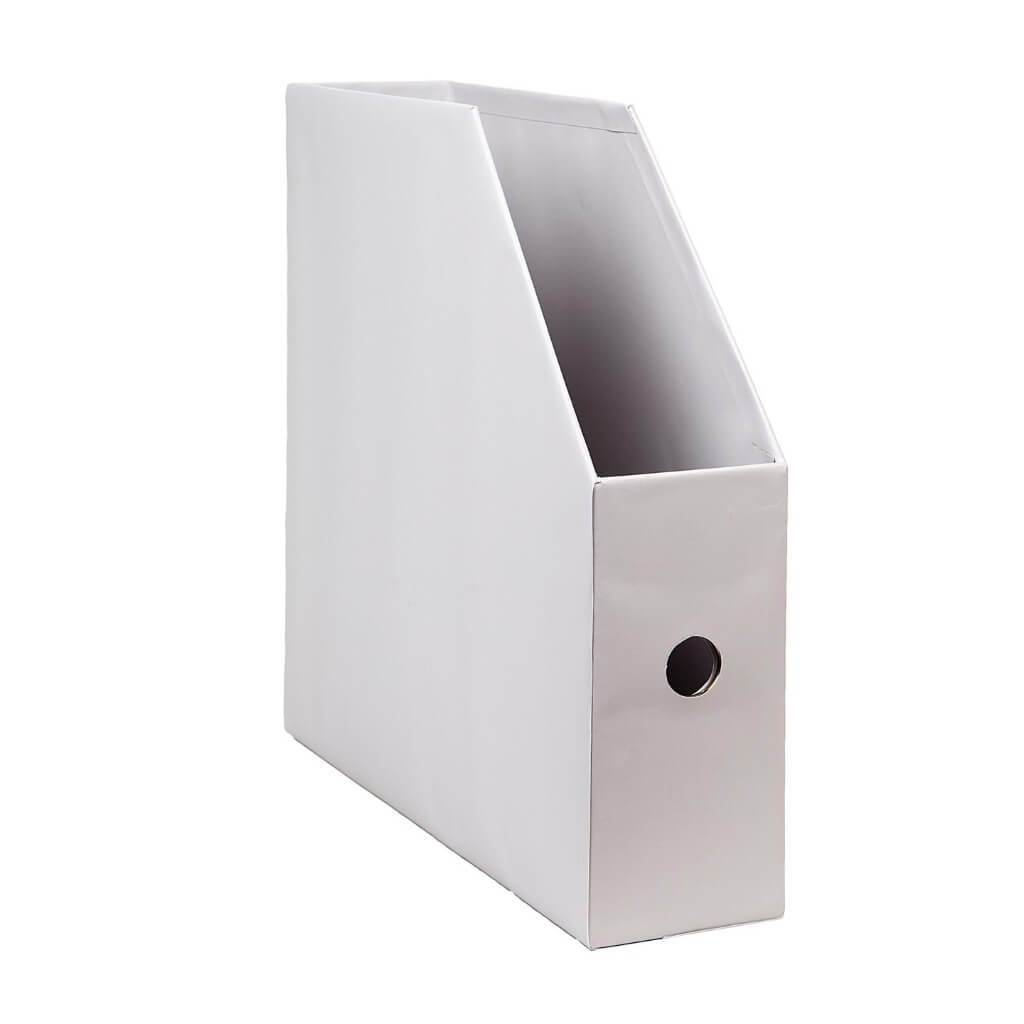 Vertical Paper Holder Light Smoke Gray