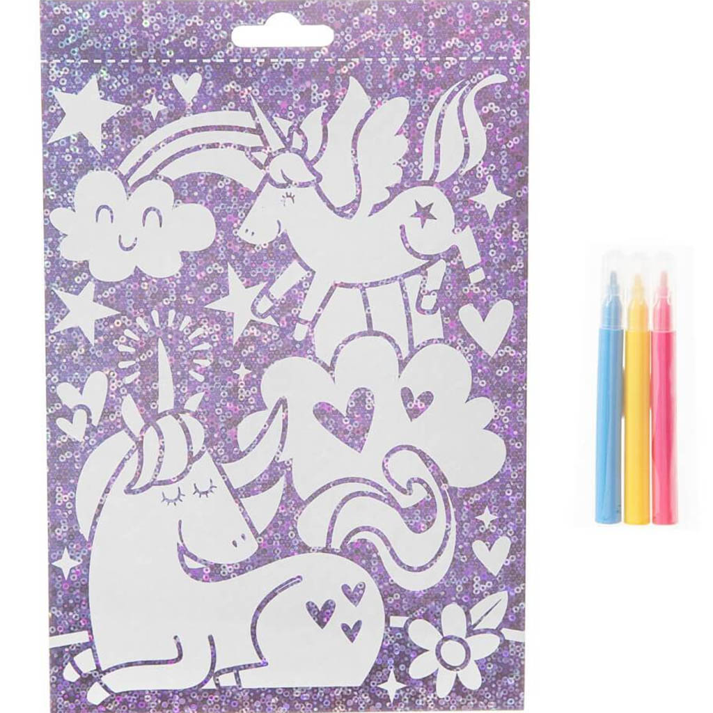 Unicorn Holographic Poster: 6 x 9 Inches