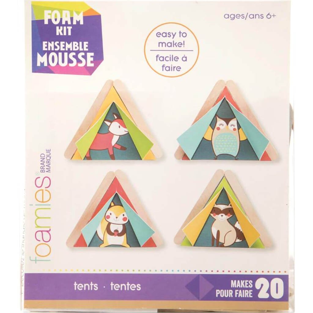 Tents Foam Kit: 3.1 x 2.5 Inches