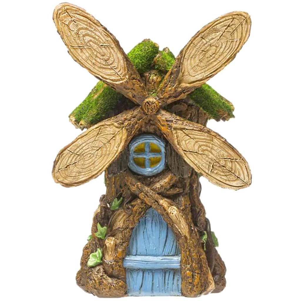 Mini Fairy Garden Windmill: 6 Inches