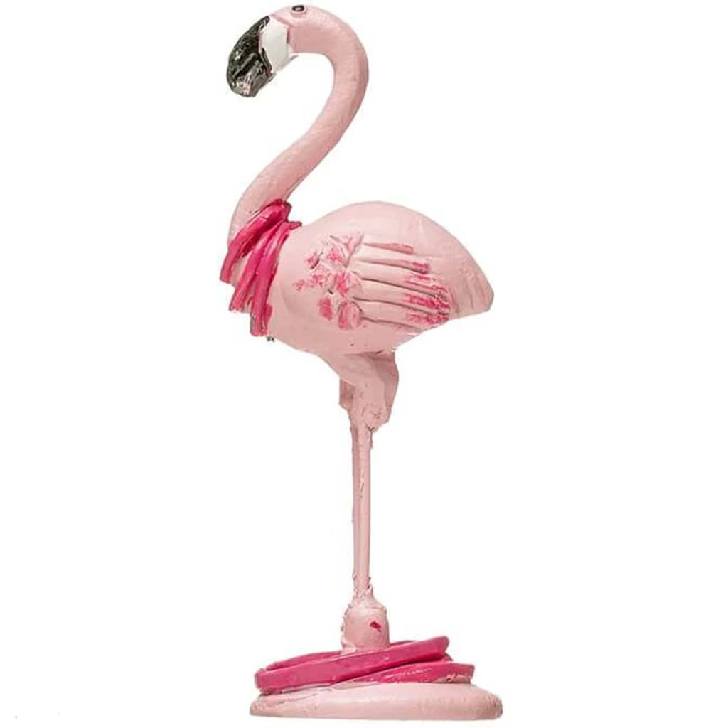 Mini Flamingo Figurine: 3 Inches