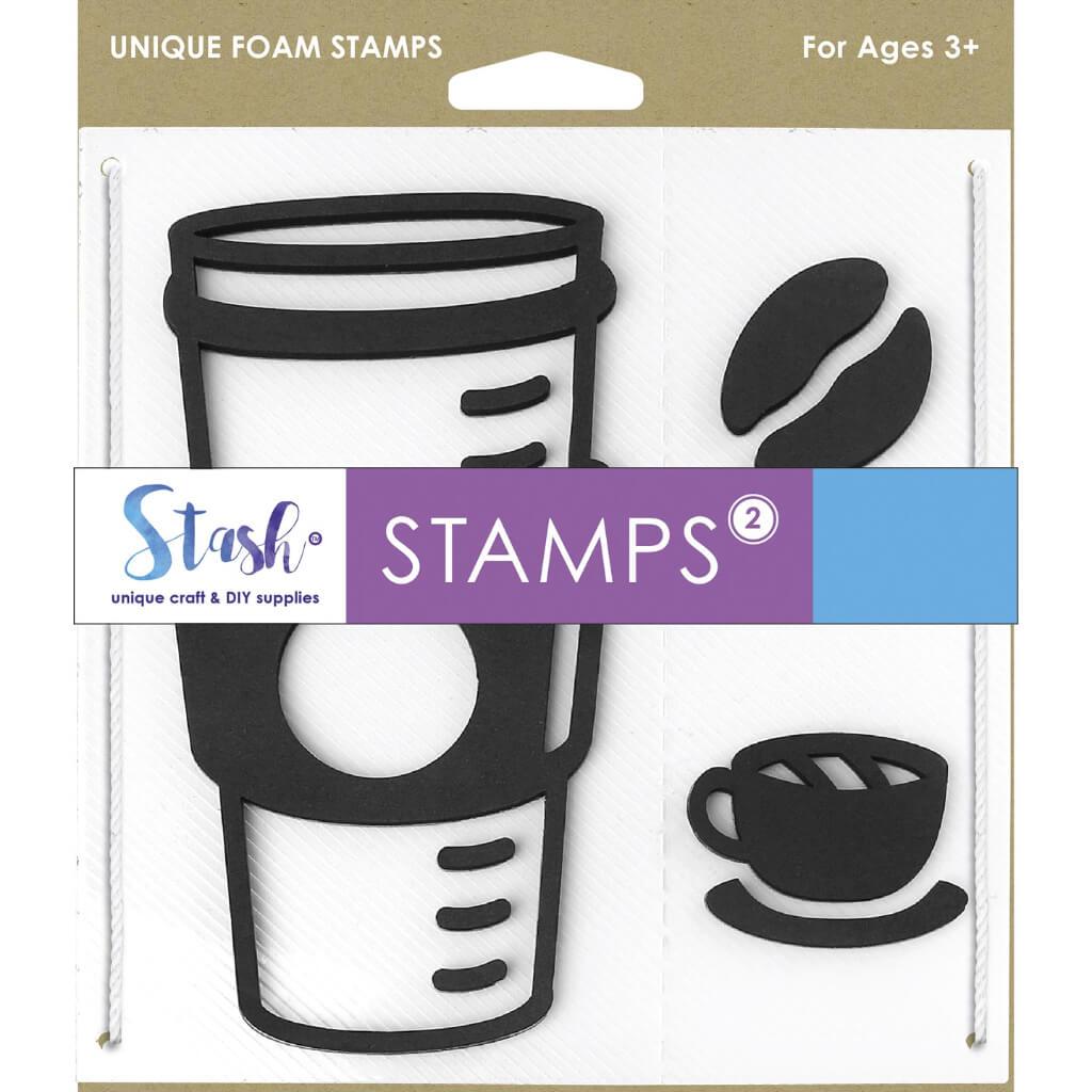 Foam Stamp Coffee Cup