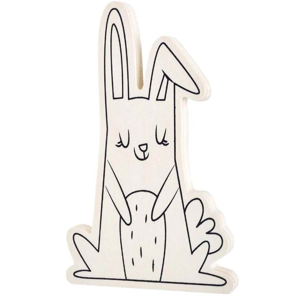 Standing Bunny Wood