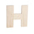 Bold Font Unfinished Wood Letter 8in