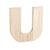 Bold Font Unfinished Wood Letter 8in