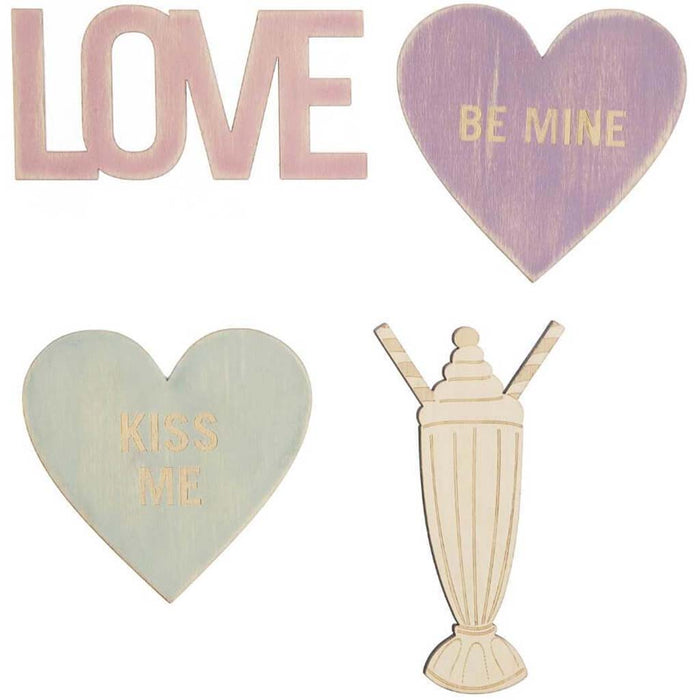 Valentine's Day Icons 4pcs