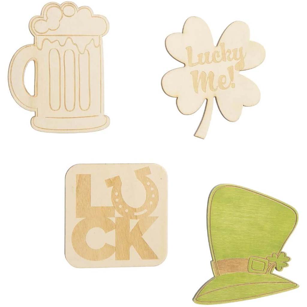 St. Patrick's Day Icons: 4 pieces
