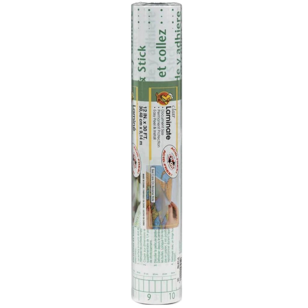 Shelf Liner Roll Clear 12 Inches x 30 Feet