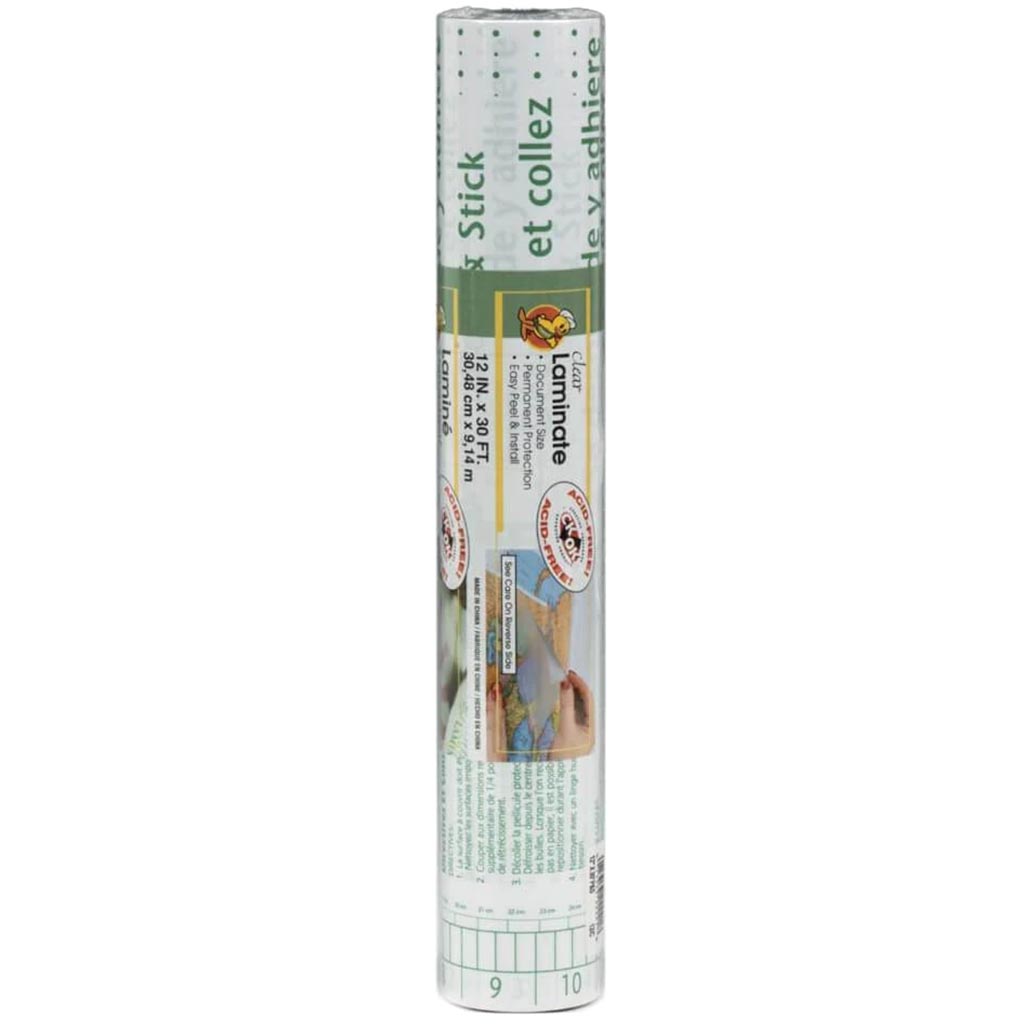 Shelf Liner Roll Clear 12 Inches x 30 Feet