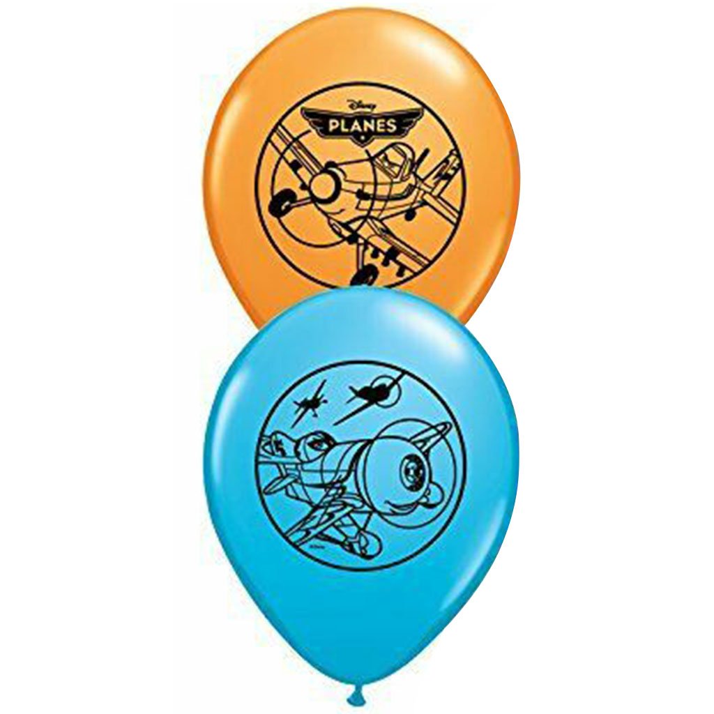 Latex Balloons Disney Planes 6ct, 12in